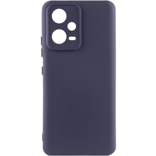 Чохол Silicone Cover Lakshmi Full Camera (AAA) для Xiaomi Poco X5 5G / Redmi Note 12 5G Сірий / Dark Gray - Інтернет-магазин спільних покупок ToGether