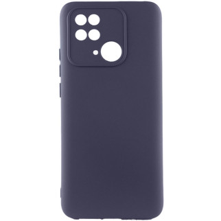 Чохол Silicone Cover Lakshmi Full Camera (AAA) для Xiaomi Redmi 10C Сірий / Dark Gray - Інтернет-магазин спільних покупок ToGether