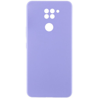 Чохол Silicone Cover Lakshmi Full Camera (AAA) для Xiaomi Redmi Note 9 / Redmi 10X Бузковий / Dasheen - Інтернет-магазин спільних покупок ToGether