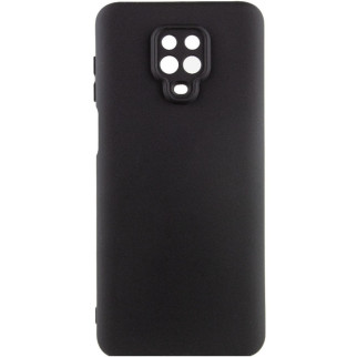 Чохол Silicone Cover Lakshmi Full Camera (AAA) для Xiaomi Redmi Note 9s / Note 9 Pro /Note 9 Pro Max Чорний / Black - Інтернет-магазин спільних покупок ToGether