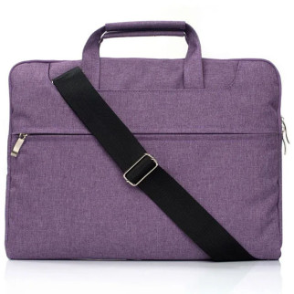 Сумка для ноутбуку Denim with Straps 13/14.2'' Purple - Інтернет-магазин спільних покупок ToGether