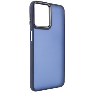 Чохол TPU+PC Lyon Frosted для Motorola Moto G14 Navy Blue - Інтернет-магазин спільних покупок ToGether