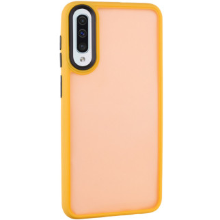 Чохол TPU+PC Lyon Frosted для Samsung Galaxy A50 (A505F) / A50s / A30s Orange - Інтернет-магазин спільних покупок ToGether