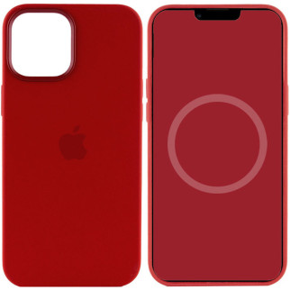 Чохол Silicone case (AAA) full with Magsafe and Animation для Apple iPhone 15 (6.1") Червоний / Guava - Інтернет-магазин спільних покупок ToGether