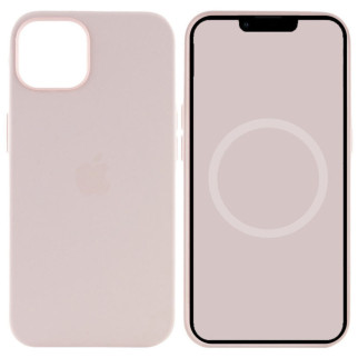 Чохол Silicone case (AAA) full with Magsafe and Animation для Apple iPhone 15 Pro (6.1") Рожевий / Light pink - Інтернет-магазин спільних покупок ToGether