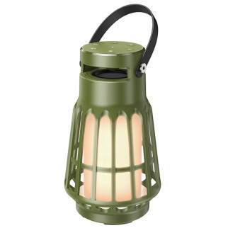 Bluetooth Колонка Hoco BS61 Wild fun outdoor campinh light Olive Green - Інтернет-магазин спільних покупок ToGether