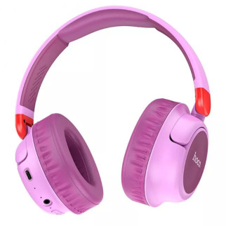 Накладні бездротові навушники Hoco W43 Adventure Purple - Інтернет-магазин спільних покупок ToGether