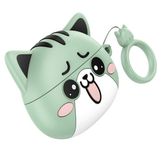 Бездротові TWS навушники Hoco EW48 Mint Cat - Інтернет-магазин спільних покупок ToGether