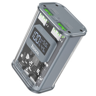 Портативний зарядний пристрій Power Bank Hoco J105 Discovery Edition 22.5W 10000 mAh Gray - Інтернет-магазин спільних покупок ToGether