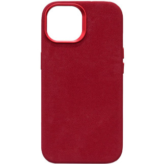 Чохол Denim with MagSafe для Apple iPhone 14 (6.1") Red - Інтернет-магазин спільних покупок ToGether