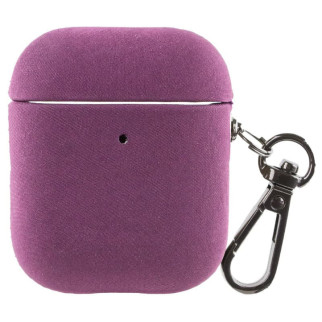 Футляр FineWoven (AAA) для Apple AirPods 1/2 Mulberry - Інтернет-магазин спільних покупок ToGether