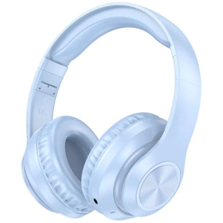Накладні бездротові навушники BOROFONE BO24 Gratified Blue - Інтернет-магазин спільних покупок ToGether