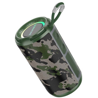 Bluetooth Колонка Borofone BR37 Noble sports Camouflage Green - Інтернет-магазин спільних покупок ToGether