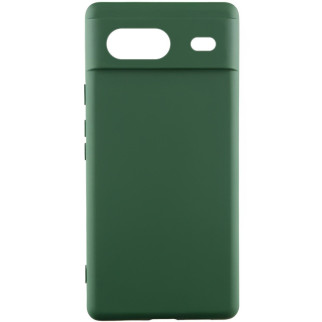 Чохол Silicone Cover Lakshmi (A) для Google Pixel 7 Зелений / Dark green - Інтернет-магазин спільних покупок ToGether