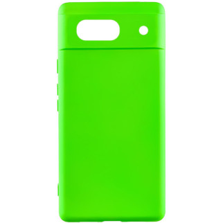 Чохол Silicone Cover Lakshmi (A) для Google Pixel 7a Салатовий / Neon Green - Інтернет-магазин спільних покупок ToGether