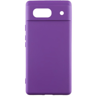 Чохол Silicone Cover Lakshmi (A) для Google Pixel 7a Фіолетовий / Purple - Інтернет-магазин спільних покупок ToGether