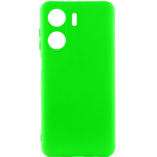 Чохол Silicone Cover Lakshmi Full Camera (A) для Xiaomi Redmi 13C / Poco C65 Салатовий / Neon Green - Інтернет-магазин спільних покупок ToGether