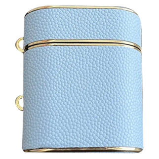 Шкіряний футляр Suitcase для навушників AirPods 1/2 Blue - Інтернет-магазин спільних покупок ToGether