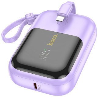 Портативне ЗП Power Bank Hoco Q20 Fountain 22.5W+PD20W 10000 mAh Purple - Інтернет-магазин спільних покупок ToGether