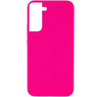 Чохол Silicone Cover Lakshmi (AAA) для Samsung Galaxy S21 FE Рожевий / Barbie pink - Інтернет-магазин спільних покупок ToGether