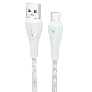 Дата кабель Borofone BX100 Advantage USB to Type-C (1m) Gray - Інтернет-магазин спільних покупок ToGether