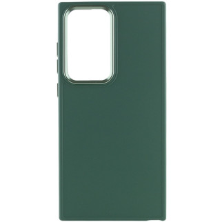 TPU чохол Bonbon Metal Style для Samsung Galaxy S24 Ultra Зелений / Army green - Інтернет-магазин спільних покупок ToGether