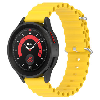 Ремінець Ocean Band для Smart Watch 20mm Жовтий / Yellow - Інтернет-магазин спільних покупок ToGether