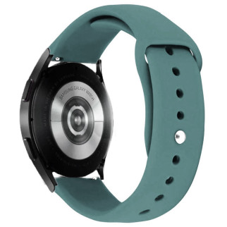 Силіконовий ремінець Sport для Smart Watch 20mm Зелений / Pine green - Інтернет-магазин спільних покупок ToGether