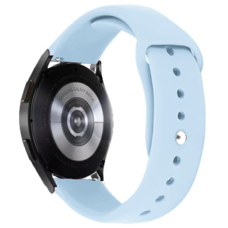 Силіконовий ремінець Sport для Smart Watch 20mm Блакитний / Light Blue - Інтернет-магазин спільних покупок ToGether