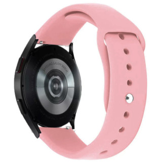 Силіконовий ремінець Sport для Smart Watch 20mm Рожевий / Light pink - Інтернет-магазин спільних покупок ToGether
