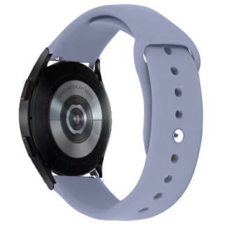 Силіконовий ремінець Sport для Smart Watch 20mm Сірий / Lavender Gray - Інтернет-магазин спільних покупок ToGether