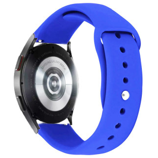 Силіконовий ремінець Sport для Smart Watch 20mm Синій / Capri Blue - Інтернет-магазин спільних покупок ToGether