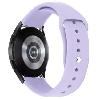 Силіконовий ремінець Sport для Smart Watch 20mm Бузковий / Light Elegant Purple - Інтернет-магазин спільних покупок ToGether