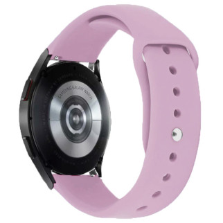 Силіконовий ремінець Sport для Smart Watch 20mm Бузковий / Light purple - Інтернет-магазин спільних покупок ToGether