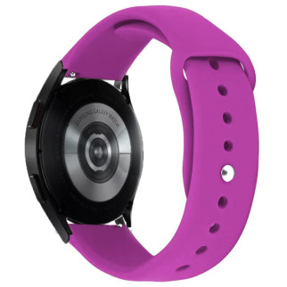 Силіконовий ремінець Sport для Smart Watch 20mm Фіолетовий / Dark Purple - Інтернет-магазин спільних покупок ToGether