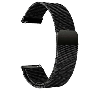 Ремінець Milanese Loop для Smart Watch 20mm Black - Інтернет-магазин спільних покупок ToGether