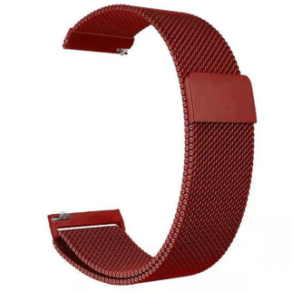 Ремінець Milanese Loop для Smart Watch 20mm Red - Інтернет-магазин спільних покупок ToGether