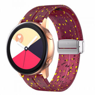 Силіконовий ремінець Splash для Smart Watch 20mm Plum - Інтернет-магазин спільних покупок ToGether