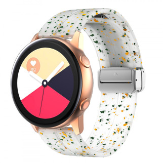 Силіконовий ремінець Splash для Smart Watch 20mm White - Інтернет-магазин спільних покупок ToGether