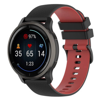 Ремінець Ribby для Smart Watch 20mm Black / Red - Інтернет-магазин спільних покупок ToGether