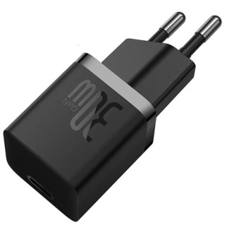 МЗП Baseus GaN5 Fast Charger (mini) 1C 30W (CCGN070) Black - Інтернет-магазин спільних покупок ToGether