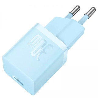 МЗП Baseus GaN5 Fast Charger (mini) 1C 30W (CCGN070) Blue - Інтернет-магазин спільних покупок ToGether