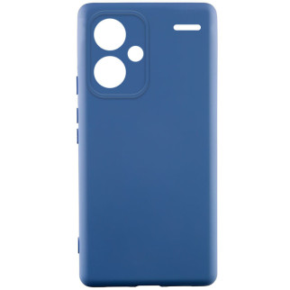 Чохол Silicone Cover Lakshmi Full Camera (A) для Xiaomi Redmi Note 13 Pro+ Синій / Navy Blue - Інтернет-магазин спільних покупок ToGether