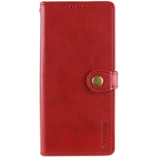 Шкіряний чохол книжка GETMAN Gallant (PU) для Xiaomi Redmi Note 13 Pro+ Червоний - Інтернет-магазин спільних покупок ToGether