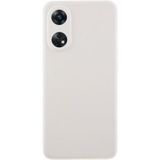 Силіконовий чохол Candy Full Camera для Oppo Reno 8 T 4G Білий / White - Інтернет-магазин спільних покупок ToGether