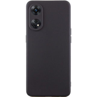 Силіконовий чохол Candy Full Camera для Oppo Reno 8 T 4G Чорний / Black - Інтернет-магазин спільних покупок ToGether