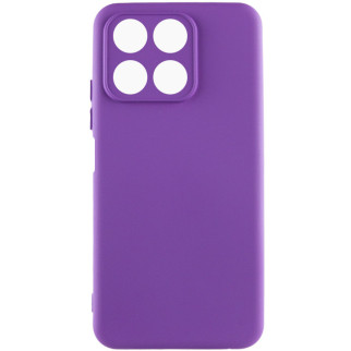 Чохол Silicone Cover Lakshmi Full Camera (A) для Huawei Honor X8a Фіолетовий / Purple - Інтернет-магазин спільних покупок ToGether