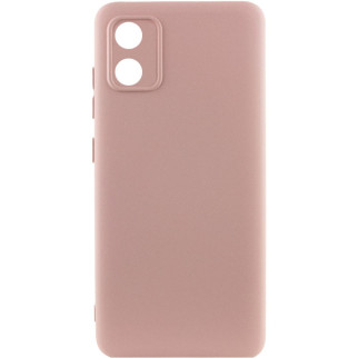 Чохол Silicone Cover Lakshmi Full Camera (A) для Motorola Moto E13 Рожевий / Pink Sand - Інтернет-магазин спільних покупок ToGether