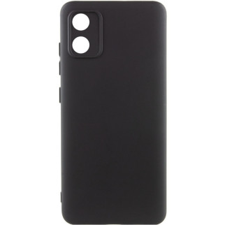 Чохол Silicone Cover Lakshmi Full Camera (A) для Motorola Moto E13 Чорний / Black - Інтернет-магазин спільних покупок ToGether