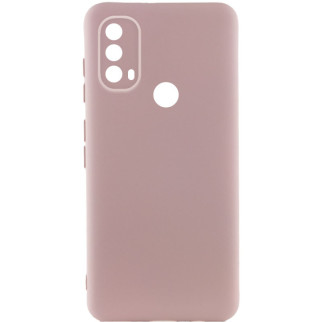 Чохол Silicone Cover Lakshmi Full Camera (A) для Motorola Moto E40 Рожевий / Pink Sand - Інтернет-магазин спільних покупок ToGether
